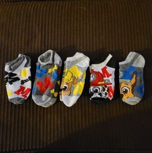 🌒 Kids Paw Patrol Themed Sock Bundle